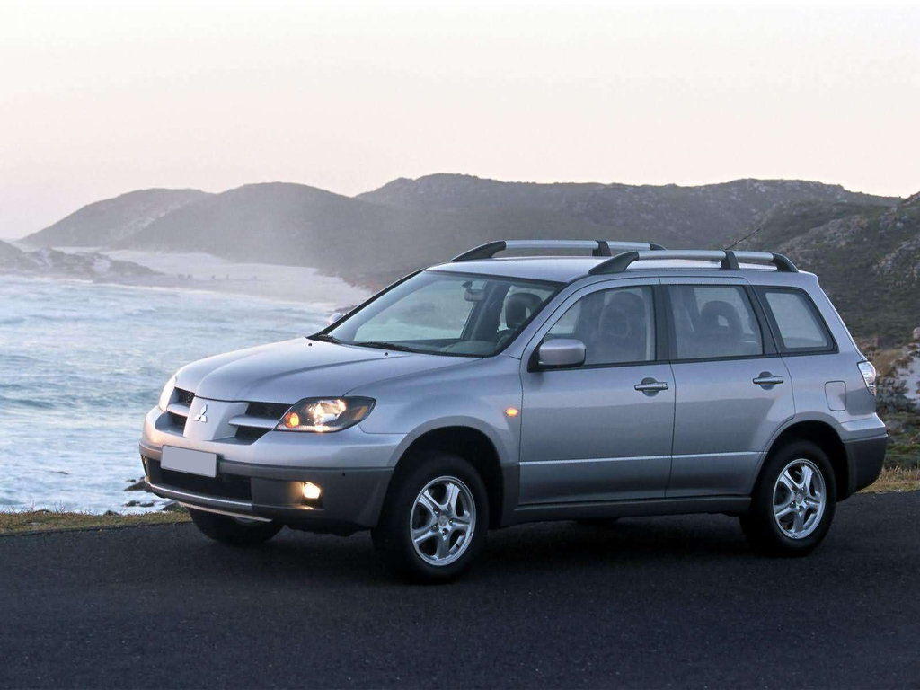 Mitsubishi outlander 2004 главная дорога