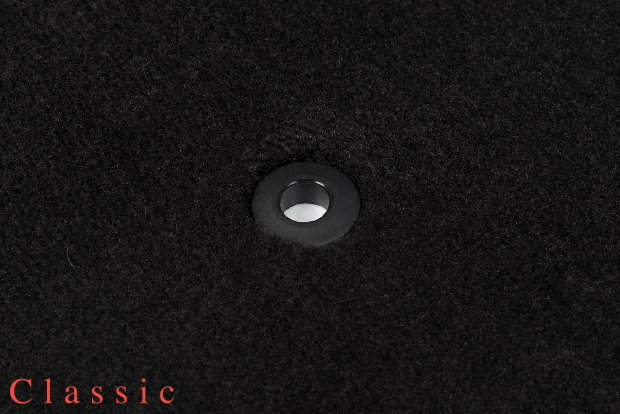Коврики текстильные "Классик" для Kia Rio III (хэтчбек 5 дв / QB) 2012 - 2015, черные, 1шт.