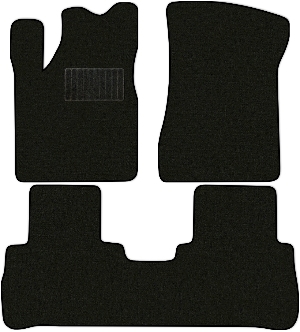 Коврики "Классик" в салон Nissan Murano I (suv / Z50) 2002 - 2007, черные 3шт.