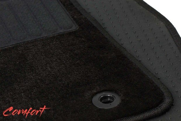 Коврики текстильные "Комфорт" для Audi S6 IV (универсал / 4G5/C7) 2012 - 2014, черные, 4шт.