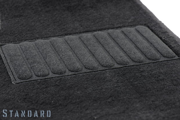 Коврики текстильные "Стандарт" для Kia Ceed II (хэтчбек 5 дв / JD) 2012 - 2016, черные, 1шт.