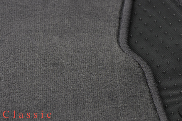 Коврики текстильные "Классик" для Audi S5 I (кабриолет / 8F7) 2009 - 2011, темно-серые, 4шт.