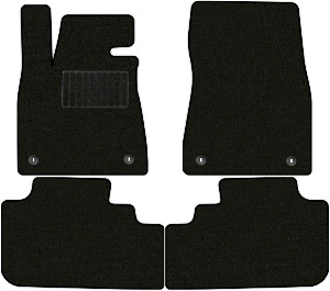 Коврики текстильные "Классик" для Lexus RX450h IV (suv, гибрид / GYL25) 2019 - Н.В., черные, 4шт.